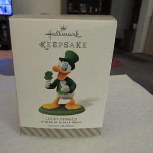 Hallmark Keepsake "LUCKY DONALD" Ornament (New in Box)